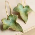 Elegans - Vintage Leaf Earrings-Westeryn