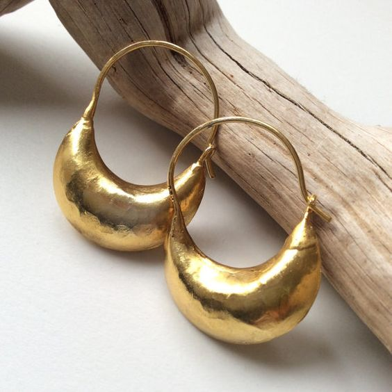 Joy - Vintage Gold Earrings-Westeryn