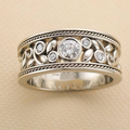Exclusive Vintage Silver & Zirconia Ring-Westeryn