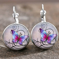 Whimsical Crystal Butterfly Earrings-Westeryn