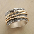 Radiance - Vintage Gold & Silver Ring-Westeryn