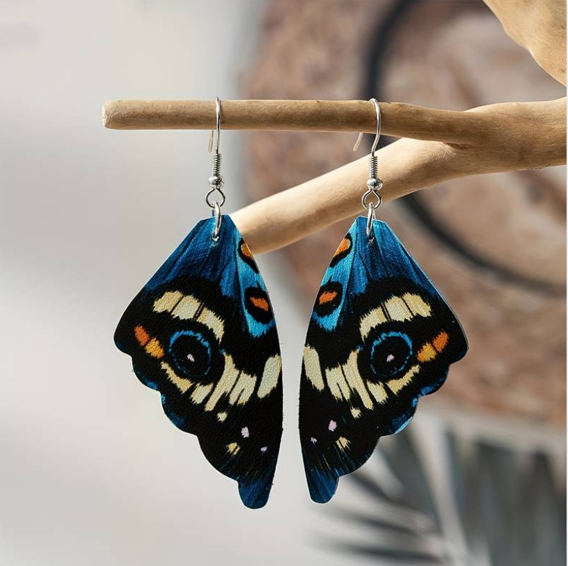 Whimsical Butterfly Embrace Earrings-Westeryn