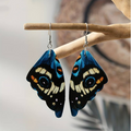 Elegant Vintage Earrings with Exotic Butterfly Wings – Mariselle for a Unique Style-Westeryn