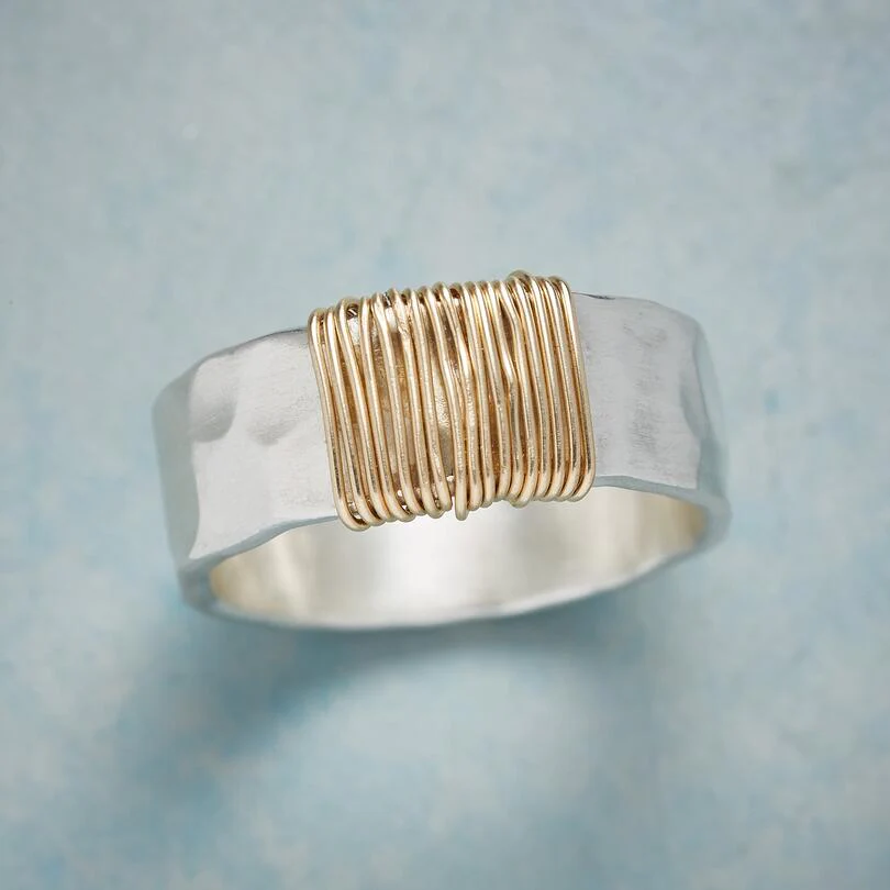 Vintage Gold Silver Ring-Westeryn