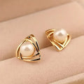 Exquisite Pearl and Gold Earrings | Gold-Westeryn