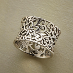 Bonnie - Vintage Silver Hollow Ring-Westeryn