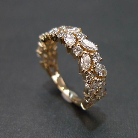 Vintage Bright Golden Ring-Westeryn