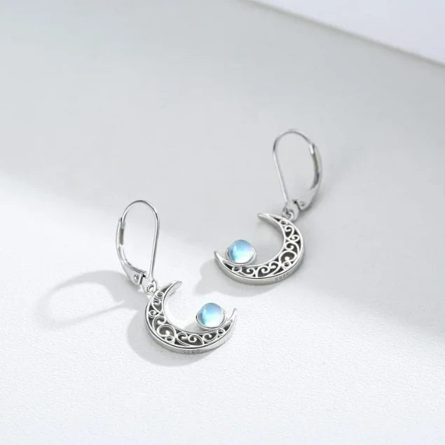 Rheta Moonstone Earrings-Westeryn