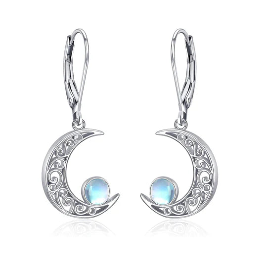 Rheta Moonstone Earrings-Westeryn