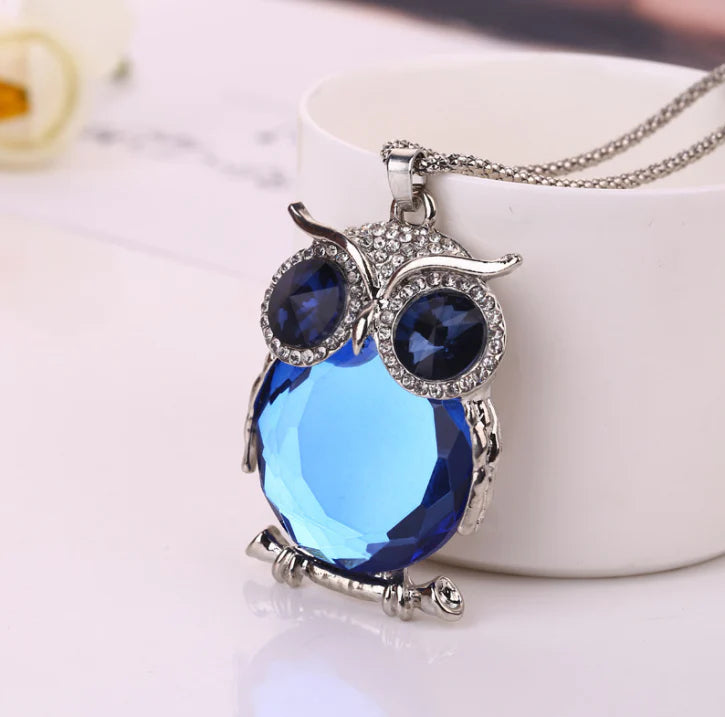 Moonstone Owl Necklace-Westeryn