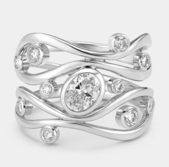 Hertha Moonstone Ring-Westeryn