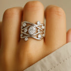 Hertha Moonstone Ring-Westeryn