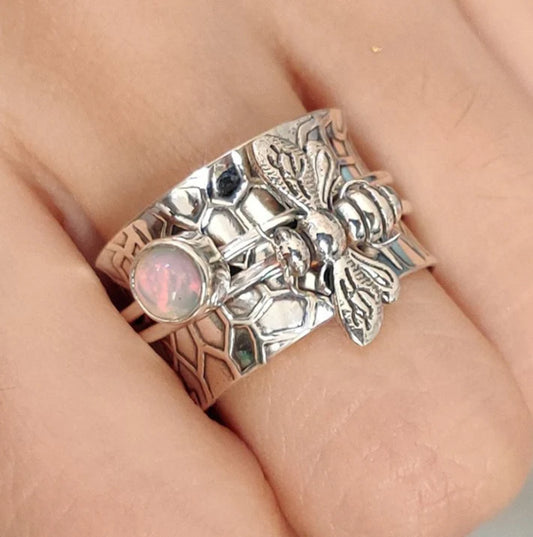 Gretchen Moon Stone-Ring