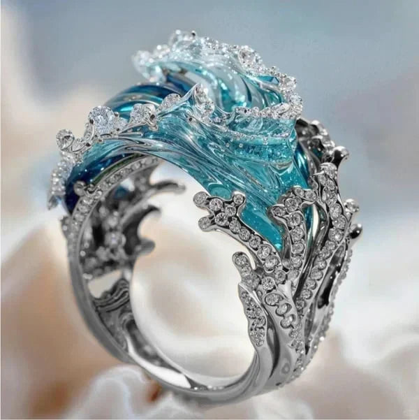 Azure Pledge Ring | Gold