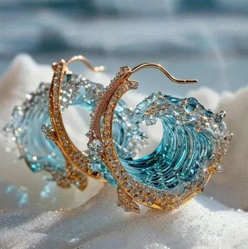Serenity - Ocean Earrings-Westeryn