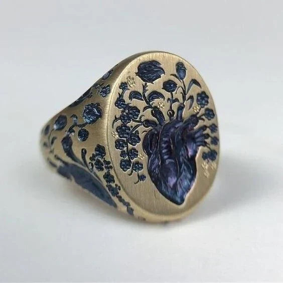 Royal Bloom Crest Ring | Gold-Westeryn