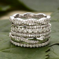 Vintage Layered Zirconia Ring-Westeryn