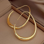 Antique Gold Hoop Earrings | Gold-Westeryn