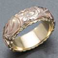 Vintage Rose Flower Gold Ring-Westeryn