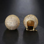 Shiny Basket Earrings | Gold-Westeryn