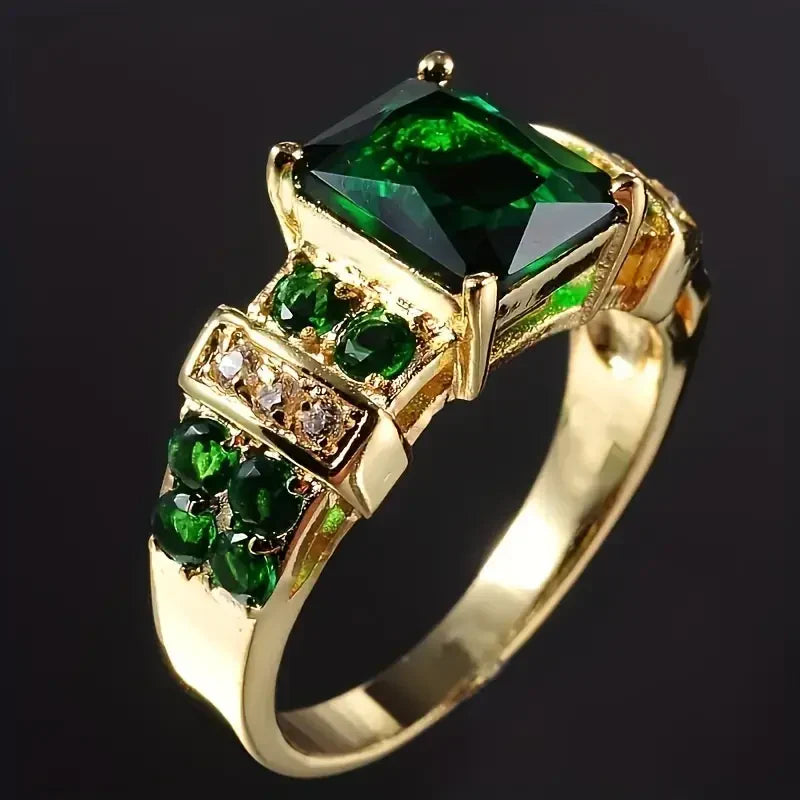 Exquisite Emerald Ring | Gold-Westeryn