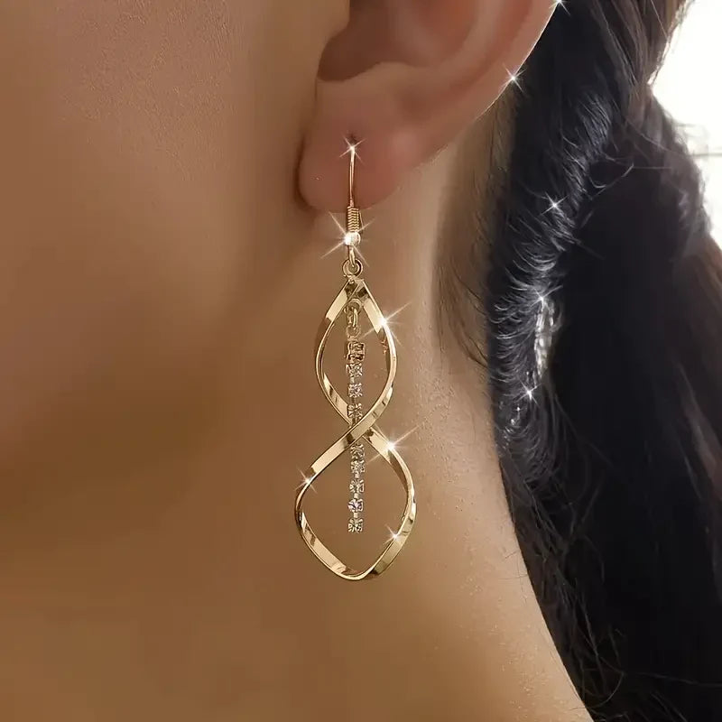 Sunbeam Spiral Earrings | Gold-Westeryn
