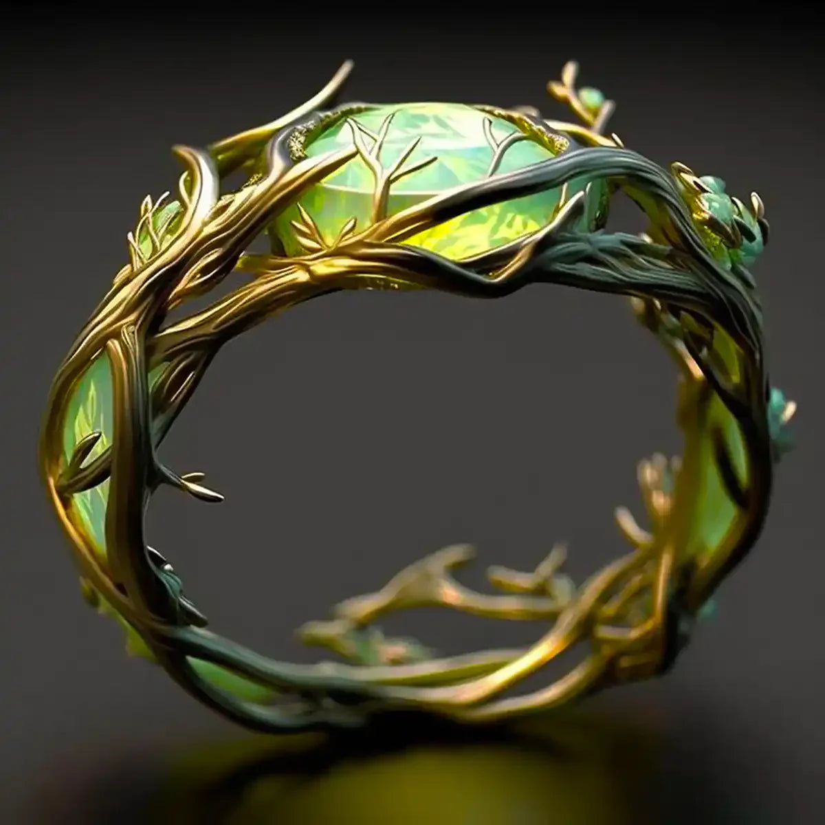 Verdant Bloom Ring | Gold-Westeryn