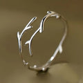 Moonlit Branch Ring | White Gold-Westeryn