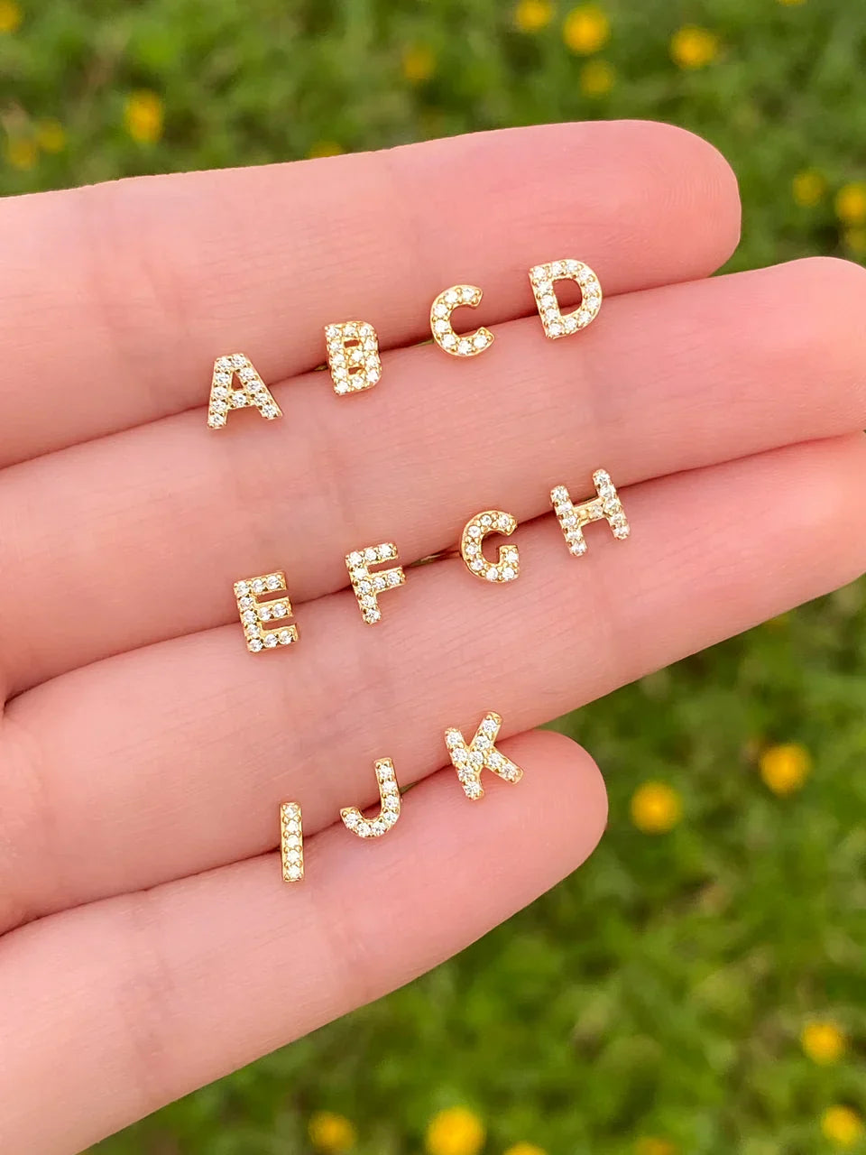 Initial Earring 1pc | Gold-Westeryn