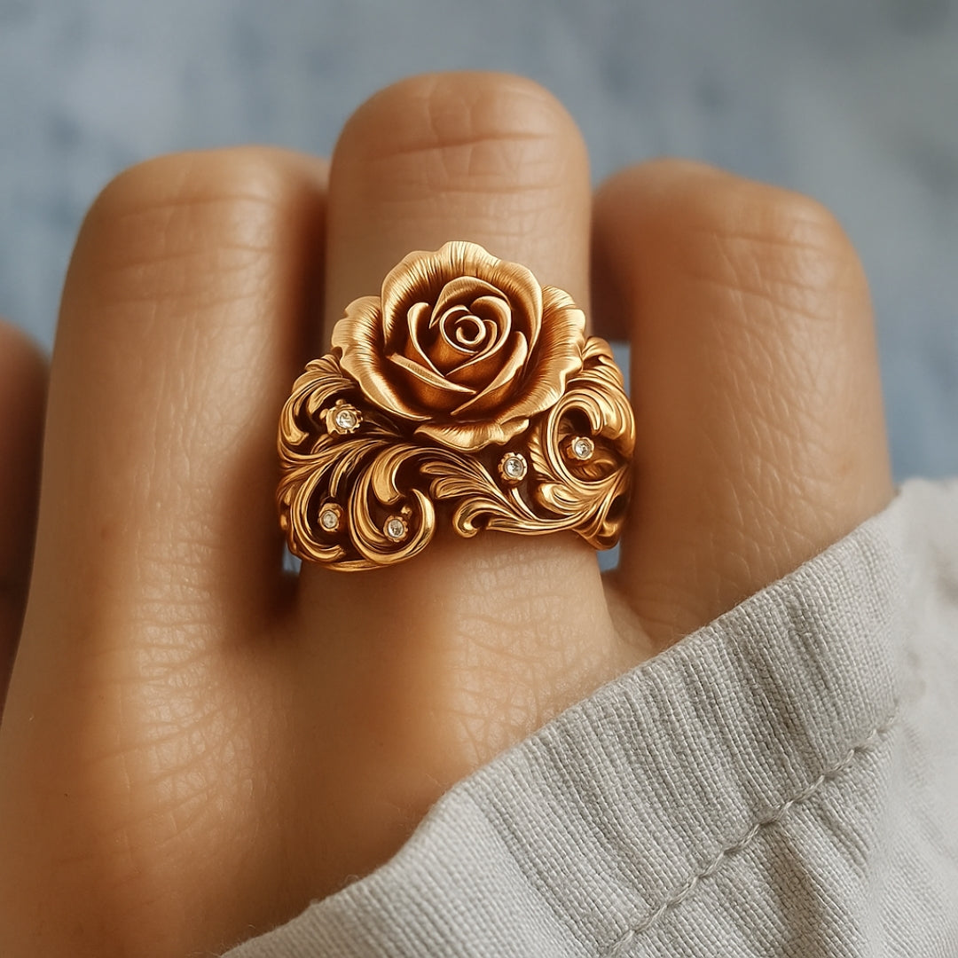 Golden Flower Ring-Westeryn