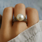 Vintage Pearl Golden Ring-Westeryn