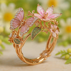Nature Bright Butterfly Zirconia Ring-Westeryn