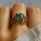 Nature Green Crystal Ring-Westeryn