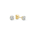 Larmes de Lune Stone Stud Earrings | Gold-Westeryn
