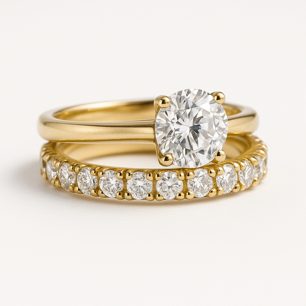 Savaya ring set | Gold-Westeryn