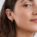 Luna Gold Twist Earrings-Westeryn