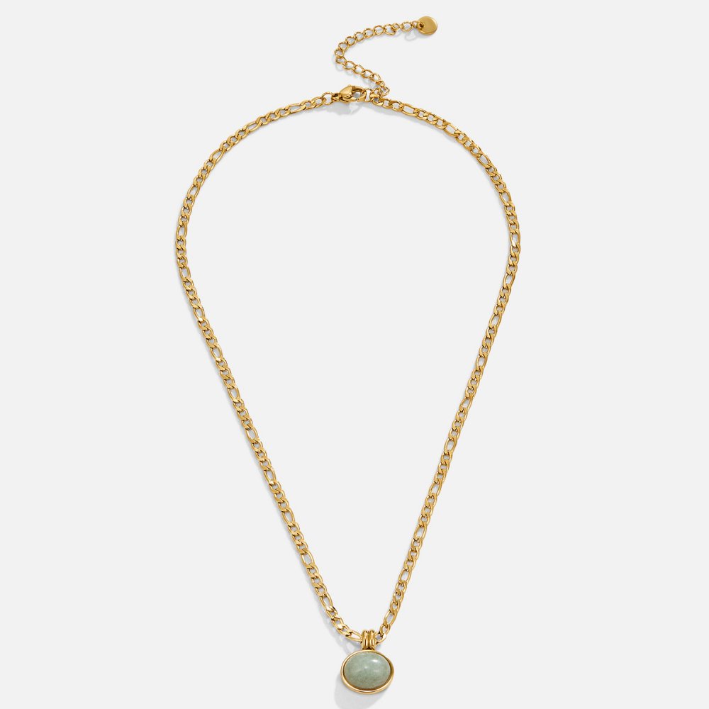 Liza Jade Hanging Necklace-Westeryn