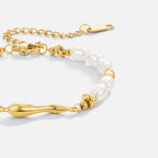 Love freshwater pearl bracelet-Westeryn