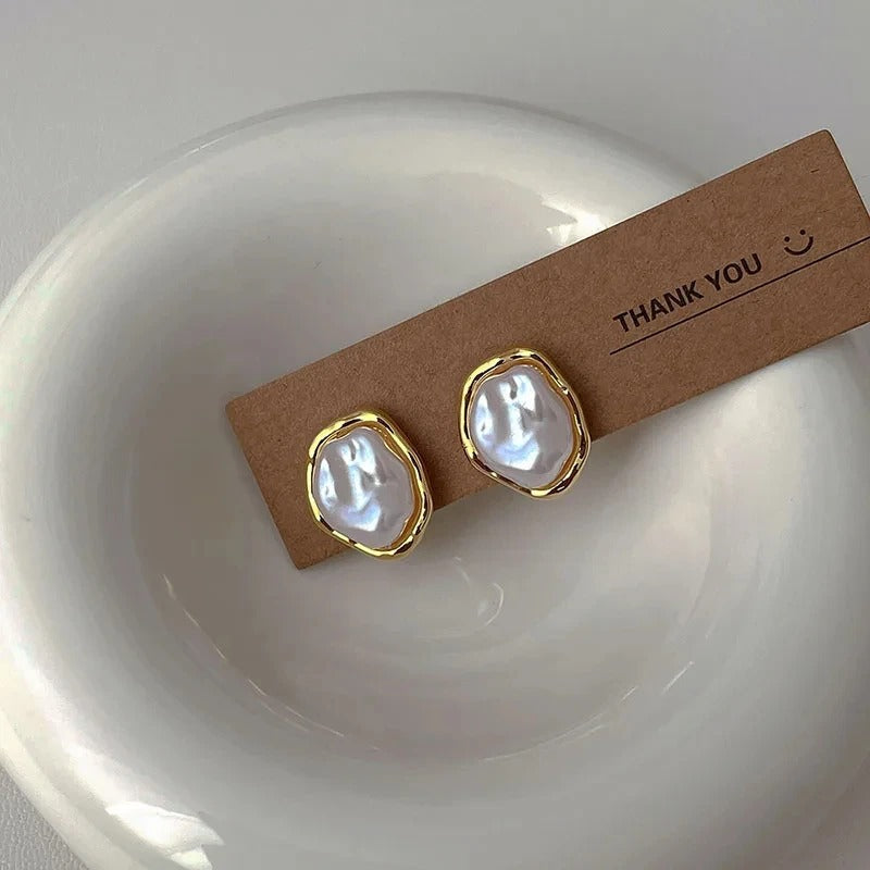 Elegant Pearl Earrings by Carmen-Westeryn
