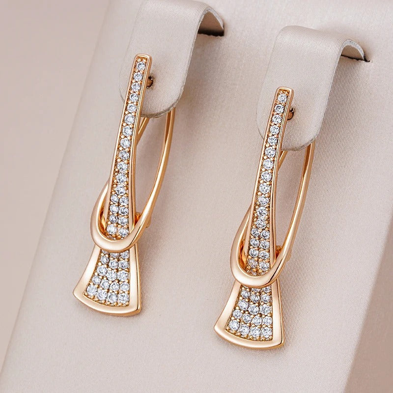 Romantic handmade earrings