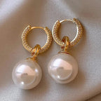 Elegant Pearl Earrings-Westeryn
