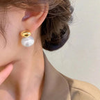 Vintage Pearls Earrings by Aeri-Westeryn