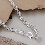 Braided Cord Bracelet in Silver-Westeryn