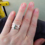 Braided Silver Ring-Westeryn