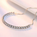 Magnificent Silver and Zirconium Bracelet-Westeryn