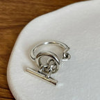 Adjustable Design Ring in Silver-Westeryn