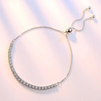 Magnificent Silver and Zirconium Bracelet-Westeryn