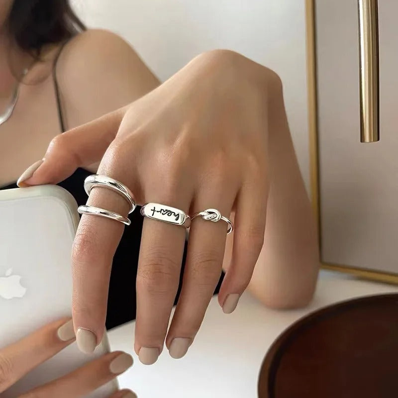 Adjustable Vintage Silver Ring