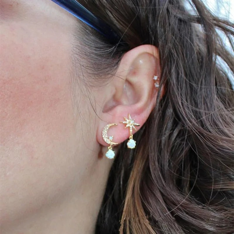 Star Classic Pearl Earrings-Westeryn