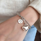 Silver Bracelet Love Forever + 2 Free Charms-Westeryn